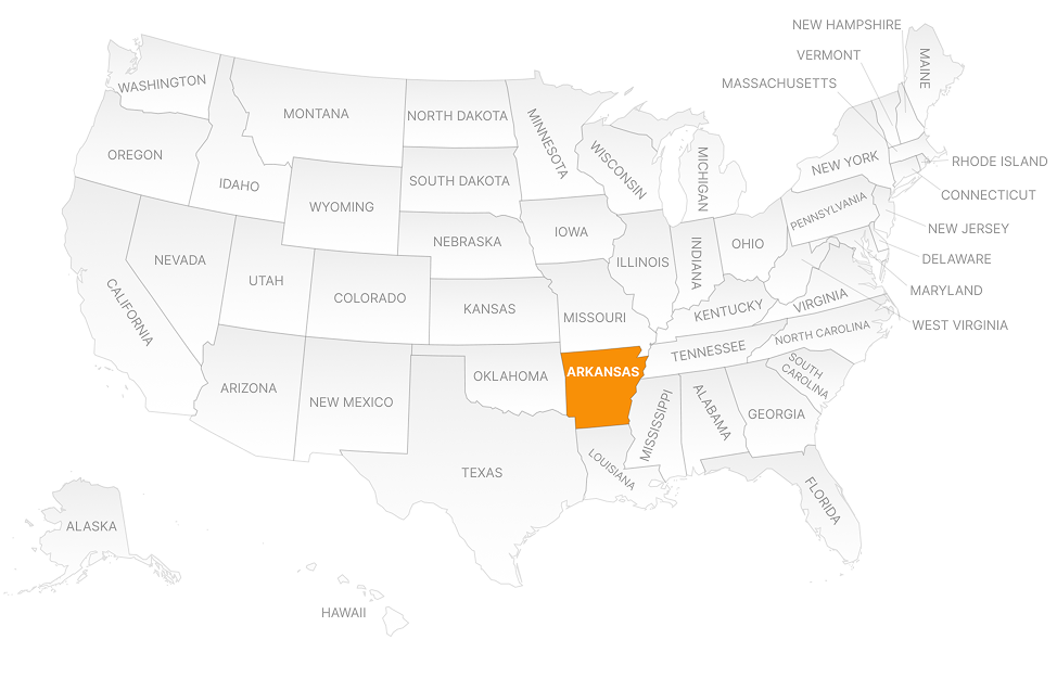 Arkansas Map