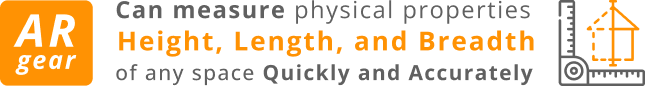 Can measure physical properties height, length, and breadth of any space quickly and accurately