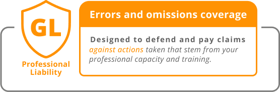 Errors and omissions coverage designed to defend