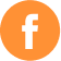 Facebook Social orange icon