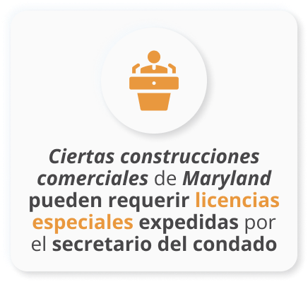 licencia de contratista general maryland