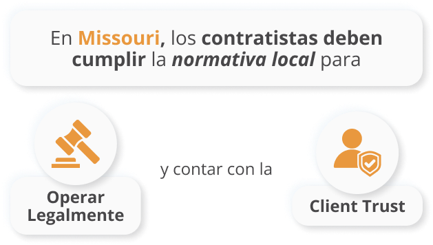 licencia de contratista general missouri