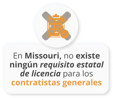 licencia de contratista general missouri