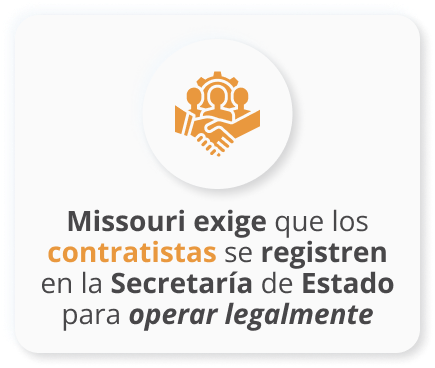 licencia de contratista general missouri