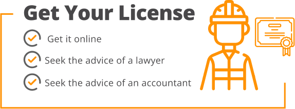 Get you License get it online, seek the advice of a lawyer and seek the advice of an accountant