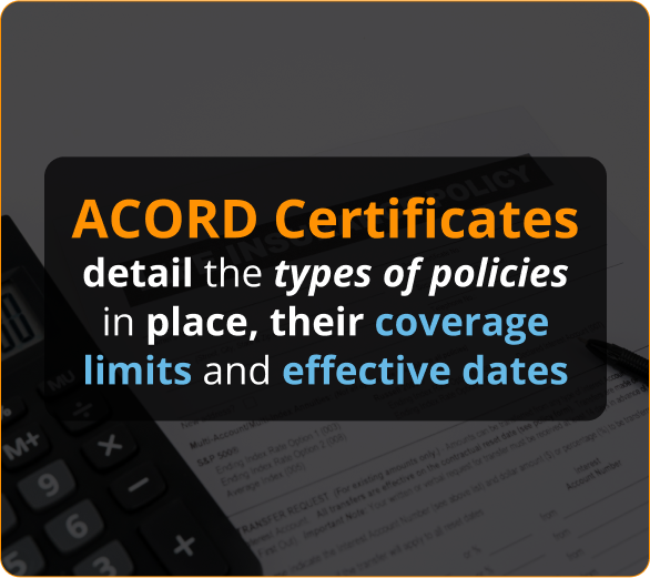 Infographics of ACORD Certificates for Roofing Contractors in Wyoming