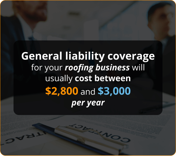 Image of General Liability Insurance for St. Petersburg Roofers