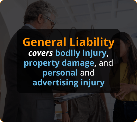 Image of General liability covers body injury and more
