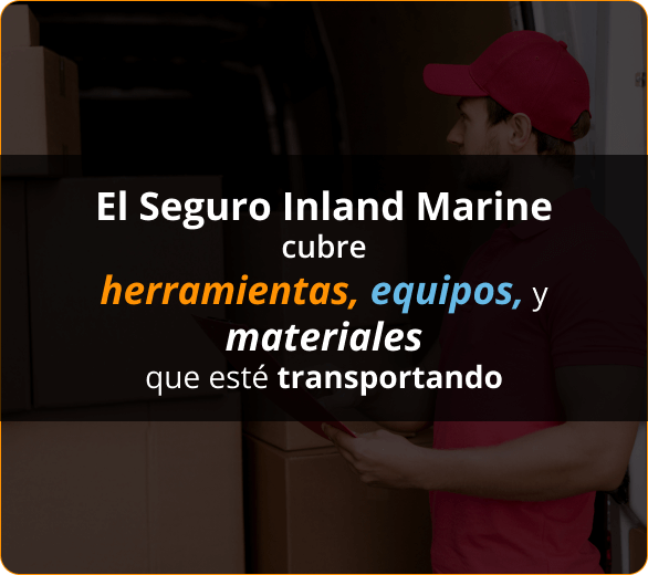 Infografia de Cobertura Inland Marine para techadores en Hialeah