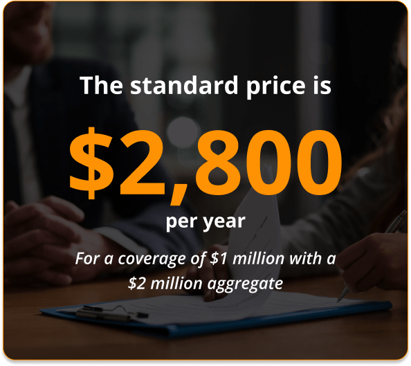 Infogaphic of GL the standard price is 2800 per year