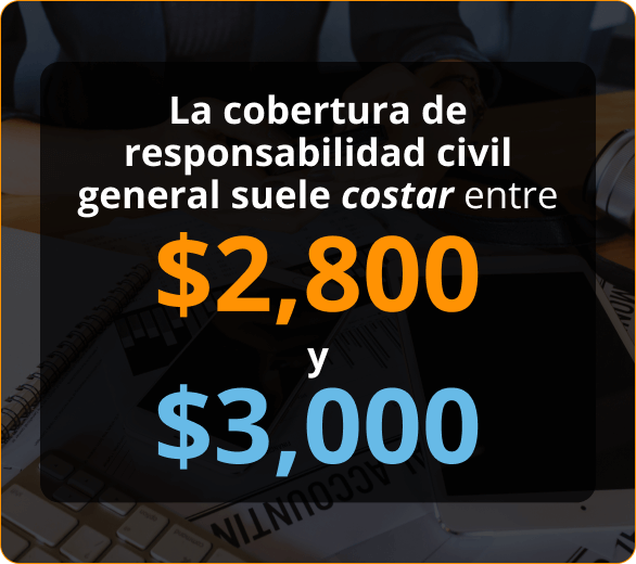 Infografia de Seguro de Responsabilidad Civil General para Roofers en Orlando