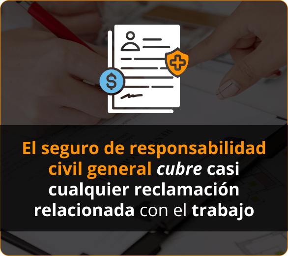 Infografia de Seguro de Responsabilidad Civil General para los techadores de Tampa