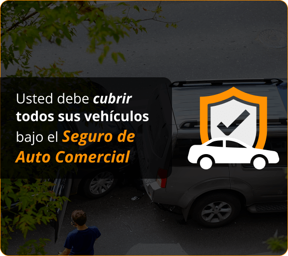 Infografia de seguro de auto comercial para techadores en Tampa
