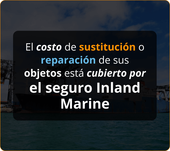 Infografía del seguro Inland marine en Gainesville
