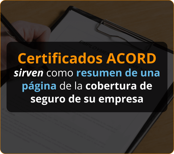 Infografico de ACORD Certificados para Contratistas de Tejados en Nueva York