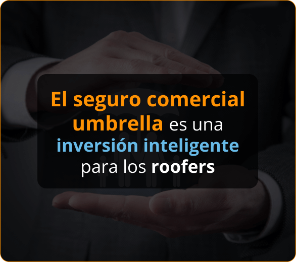 Infografico de Aseguranza Comercial Umbrella Para Contratistas de Roofers en Connecticut