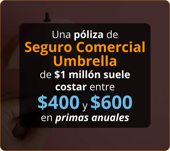 Infografico de Aseguranza Comercial Umbrella para Contratistas en San Petersburgo