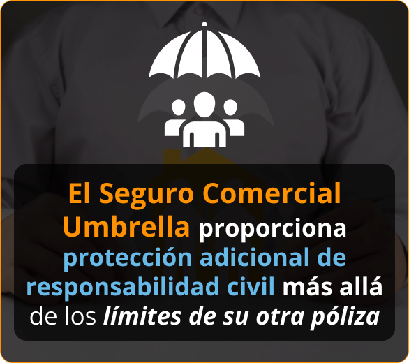 Infografico de Aseguranza Comercial Umbrella para Contratistas en Tallahassee