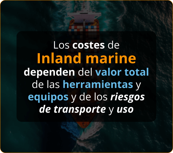 Infografico de Aseguranza Inland Marine para Contratistas en San Petersburgo