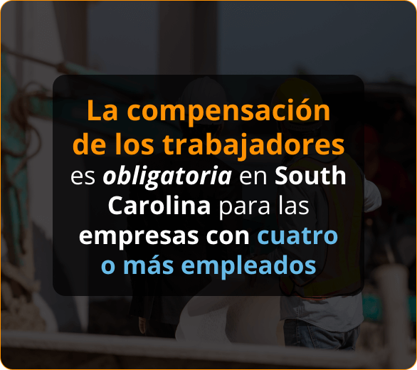 Infografico de Aseguranza de Compensacion Laboral para Roofers en South Carolina