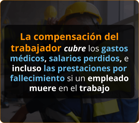 Infografico de Aseguranza de Compensacion al Trabajador Para Roofers en Oregon