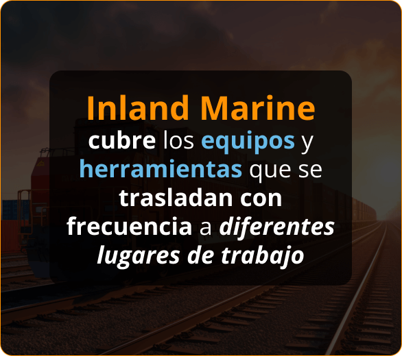 Infografico de Aseguranza de Inland Marine Para Contratistas de Roofers en Delaware