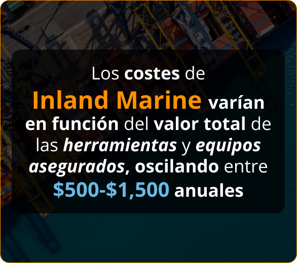 Infografico de Aseguranza de Inland Marine Para Contratistas de Roofers en Hawaii