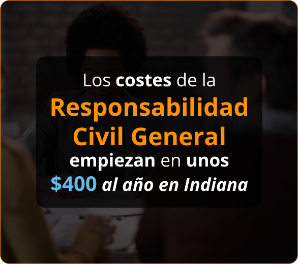Infografico de Aseguranza de Responsabilidad Civil General Para Contratistas de Roofers en Indiana