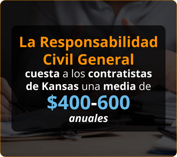 Infografico de Aseguranza de Responsabilidad Civil General Para Contratistas de Roofers en Kansas