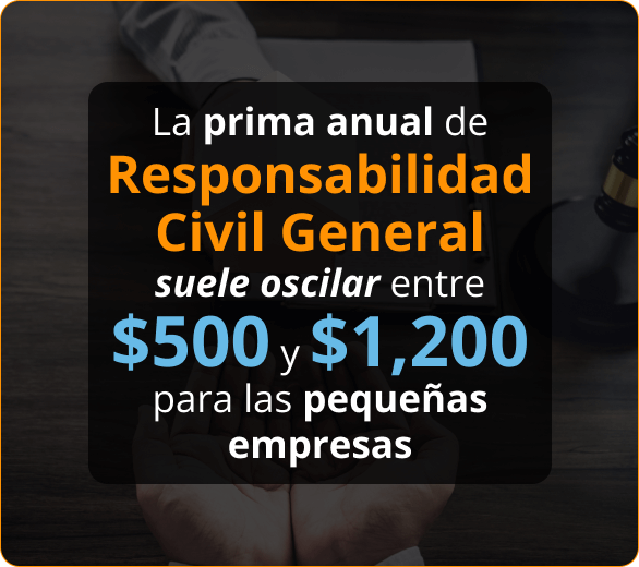 Infografico de Aseguranza de Responsabilidad Civil General Para Contratistas en Tampa