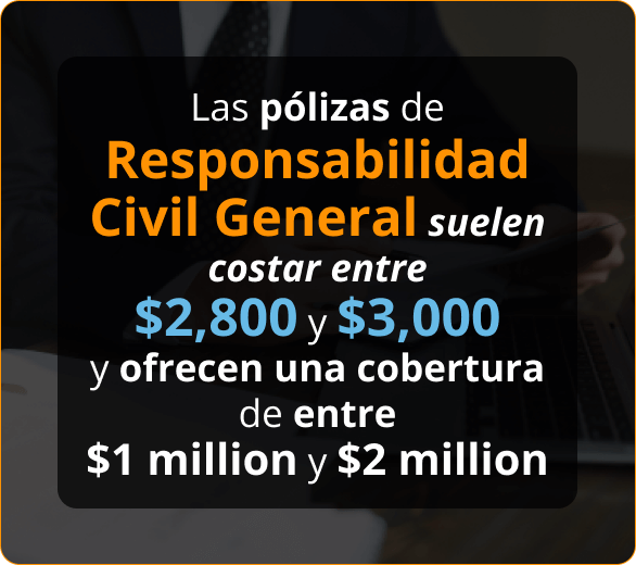 Infografico de Aseguranza de Responsabilidad Civil General para Roofers en Clearwater