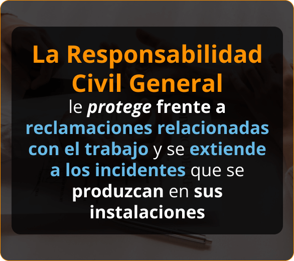Infografico de Aseguranza de Responsabilidad Civil General para Roofers en Washington