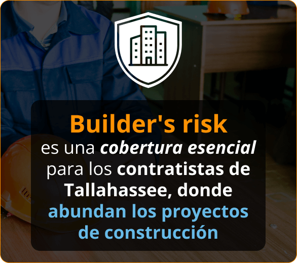 Infografico de Aseguranza de Riesgo Del Constructor Para Contratistas en Tallahassee
