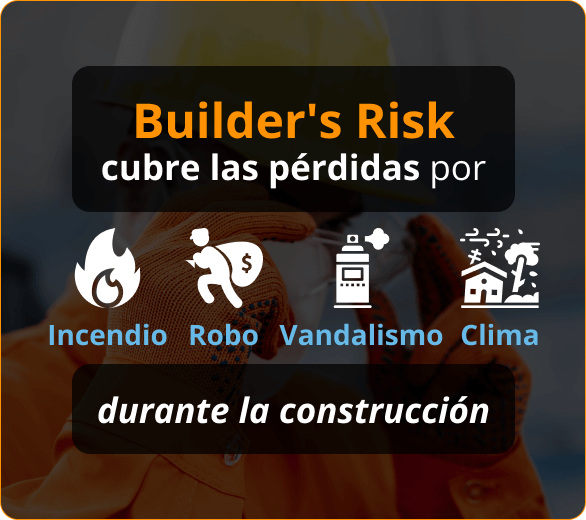 Infografico de Aseguranza de Riesgo del Constructor Para Contratistas en Tarpon Springs