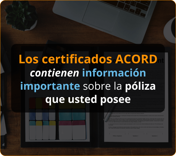 Infografico de Certificados ACORD Para Roofers en South Carolina