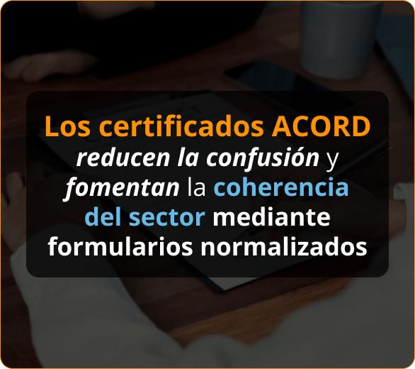 Infografico de Certificados ACORD para Contratistas en Orlando