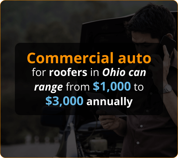 Infografico de Commercial Auto Insurance for Roofing Contractors in Ohio