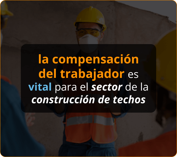 Infografico de Compensación Laboral para Contratistas de Roofers de Tarpon Springs