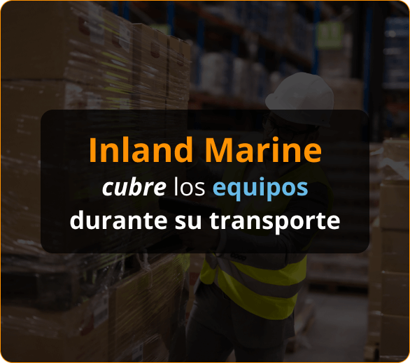 Infografico de Seguro Inland Marine para empresas de techado en Nueva York
