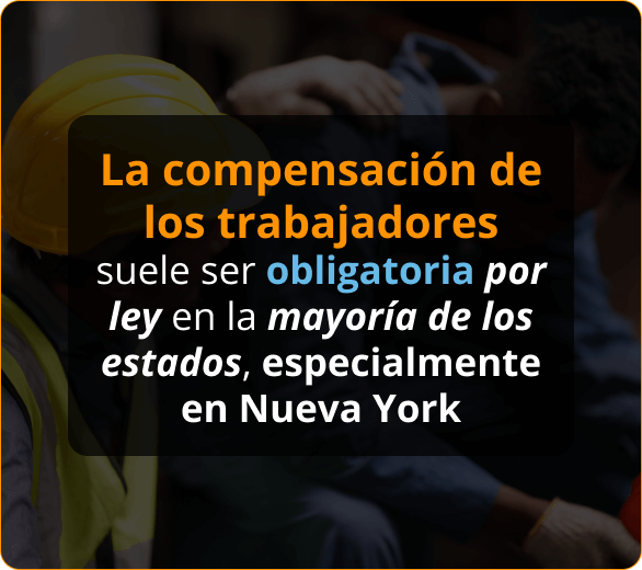Infografico de Seguro de indemnización por accidentes laborales para roofers en Nueva York