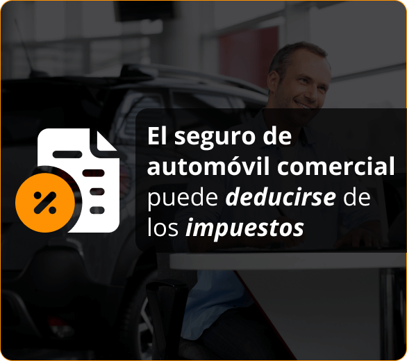 Infografico de el seguro de automovil comercial puede deducirse de los impuestos