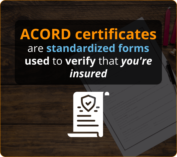 ACORD Certificates