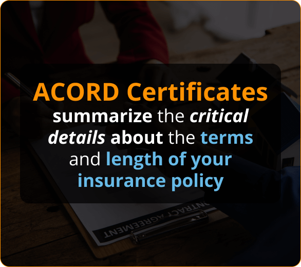 ACORD Certificates