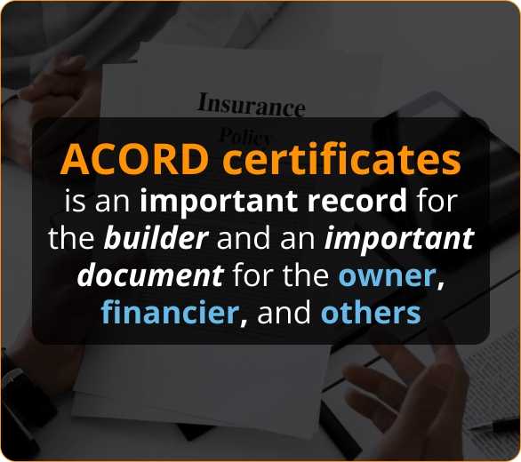 ACORD Certificates
