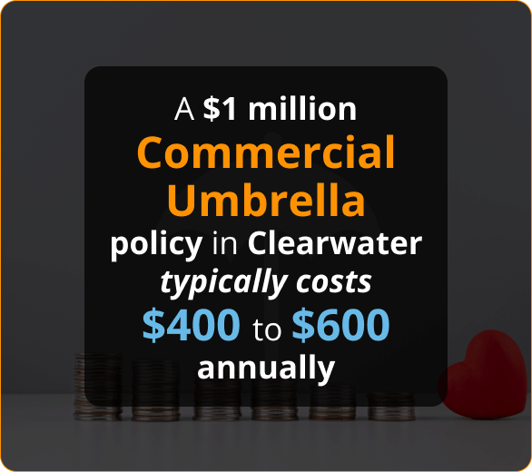 Infographic of Commercial Umbrella Insurance for Contractors in Clearwater, FL