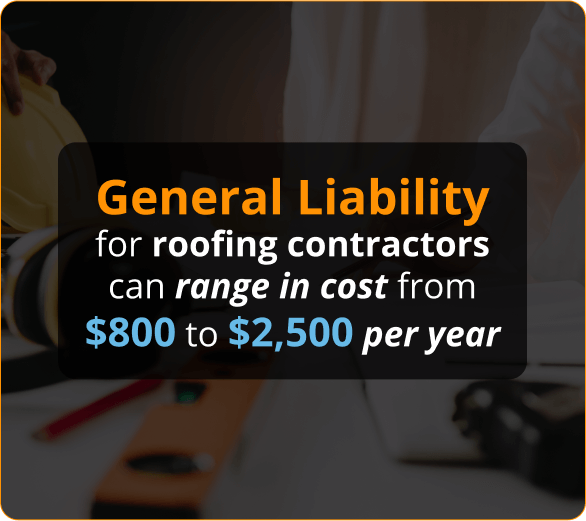 Infographic of General Liability Insurance for Roofing Contractors in Pennsylvania