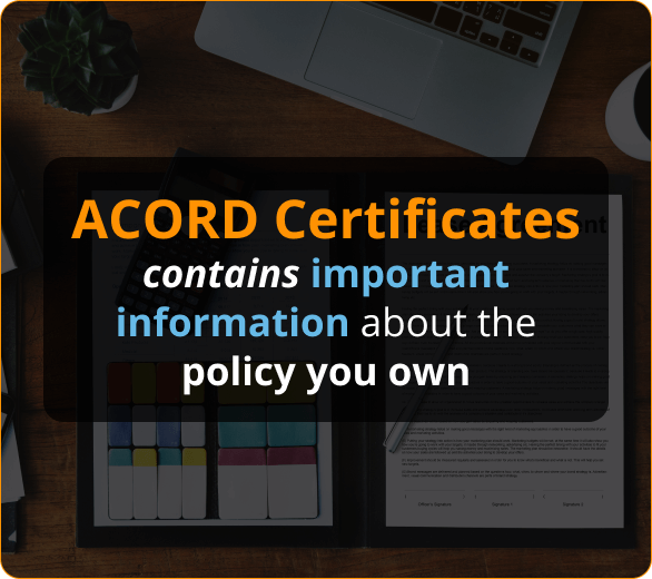 Infographics ACORD Certificates for Roofing Contractors in South Carolina