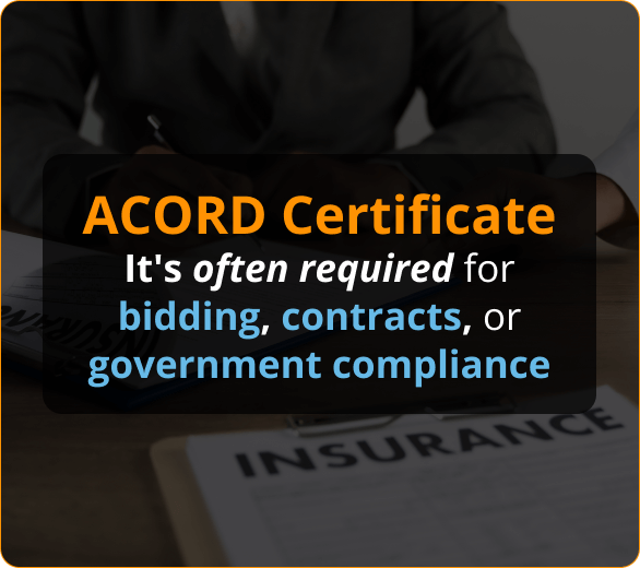 Infographics of ACORD Certificates for Roofing Contractors in Arkansas