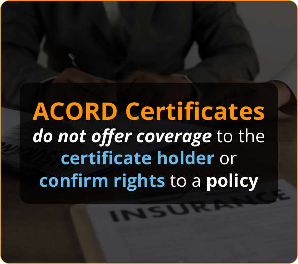 Infographics of ACORD Certificates for Roofing Contractors in Hawaii