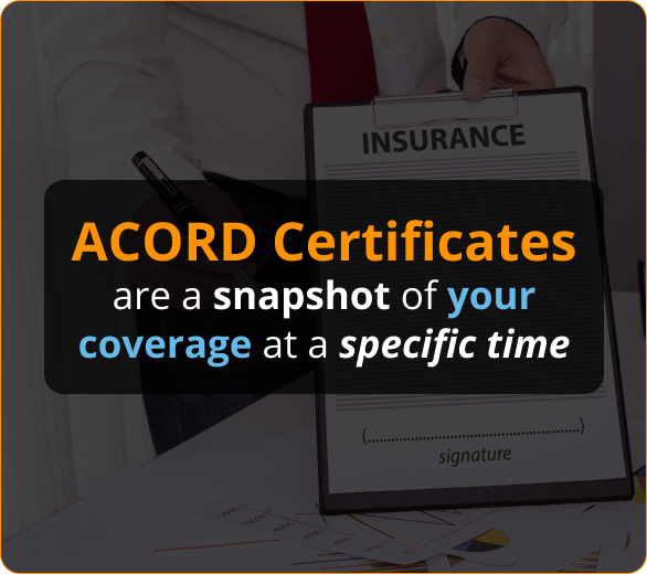 Infographics of ACORD Certificates for Roofing Contractors in Iowa
